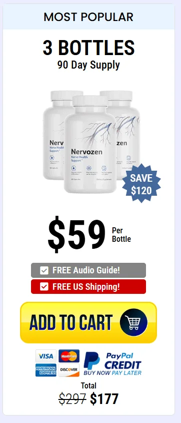 Nervozen 3 Bottles