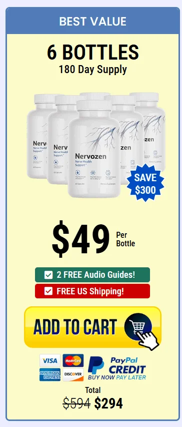 Nervozen 6 Bottles